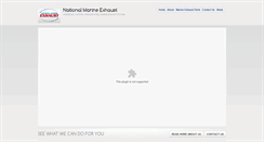 Desktop Screenshot of nationalmarineexhaust.com